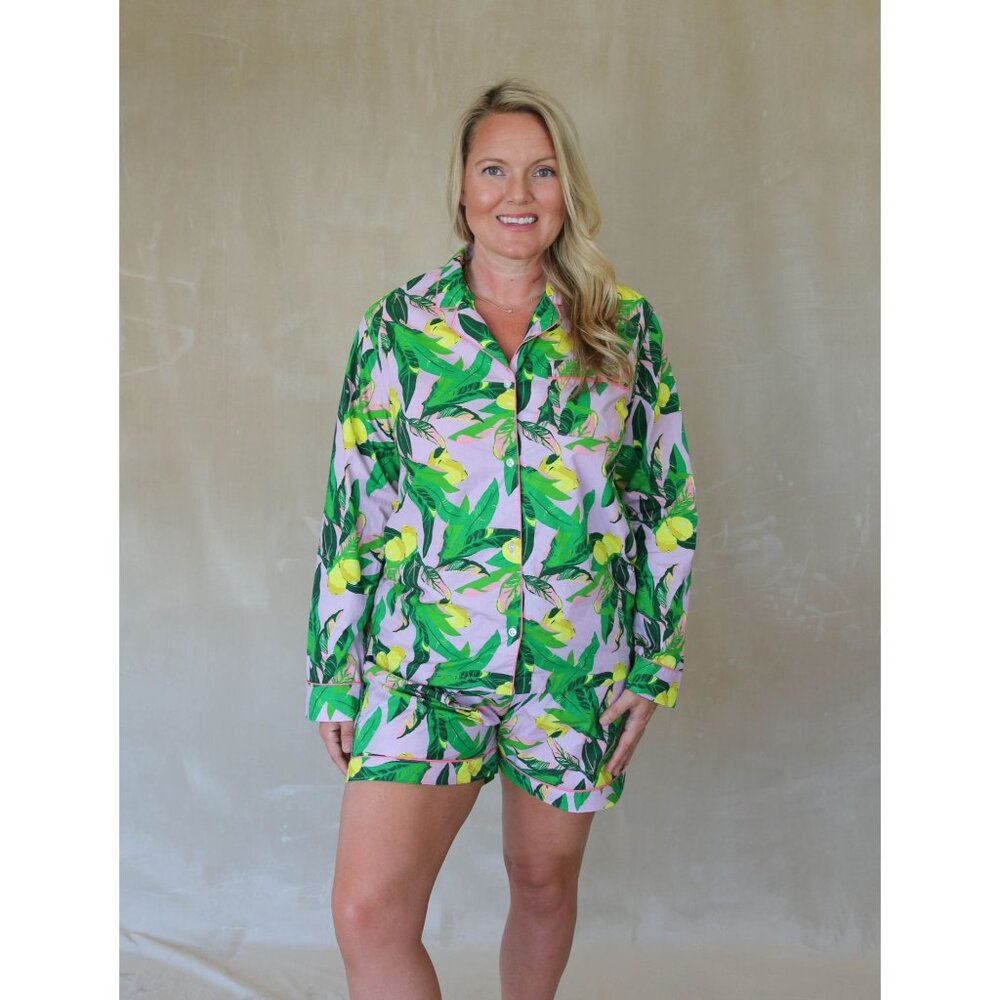 Lavender Lemons PJ Set